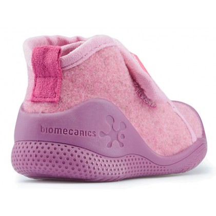 ZAPATOS DE IR POR CASA BEBÉ BIOMECANICS BIOHOME  ROSA