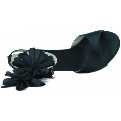 Cafe Noir Heel Sandalen anziehen.  NEGRO