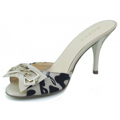 GUESS Leopardschuhabsatz  BEIGE