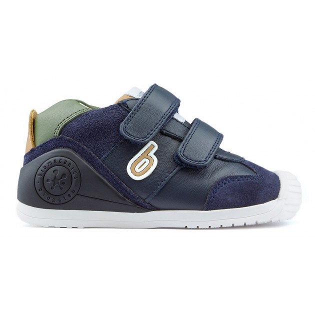 BOTINES BIOMECANICS UNISEX BEBE LANDER AZUL_MARINO