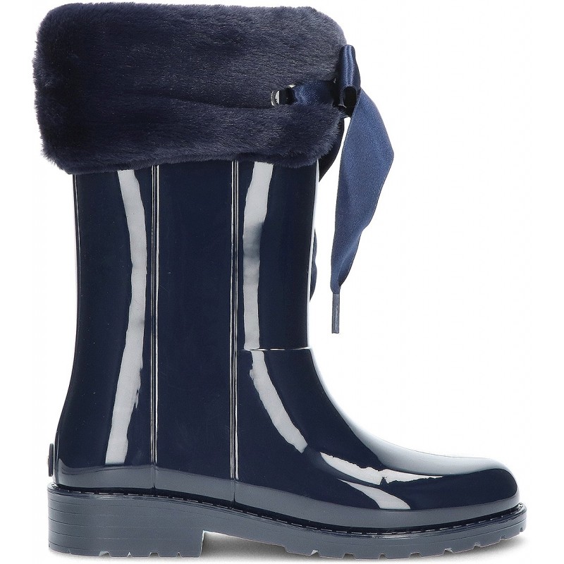 LACKLEDER WASSERSTIEFEL WEICH W10239 NAVY