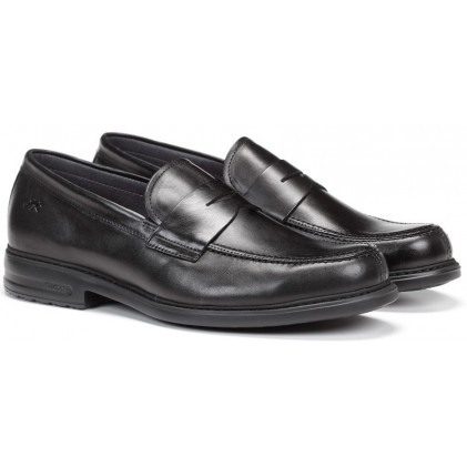 FLUCHOS 8721 SIMON NATURAL MOCCASIN MAN NEGRO