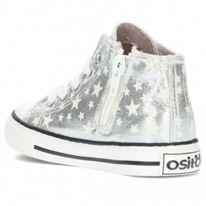 BABYSTIEFEL MIT METALLIC GUITES 14148 PLATA