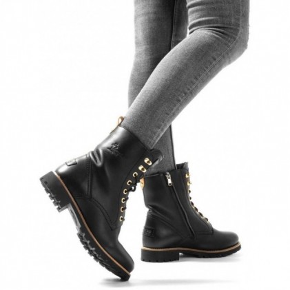 PANAMA JACK FARA IGLOO TRAV STIEFEL BLACK