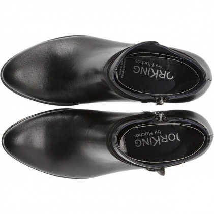 FLÜSSIGE STIEFELETTEN ALEGRIA D8889 NEGRO