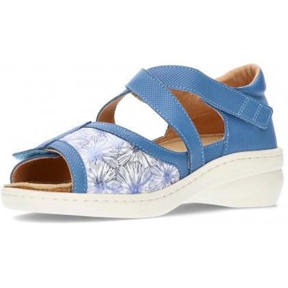 SANDALEN CALZAMEDI SONDERWEITE 0759-A AZUL