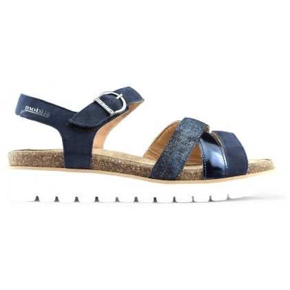 MEPHISTO THINA W SANDALEN NAVY