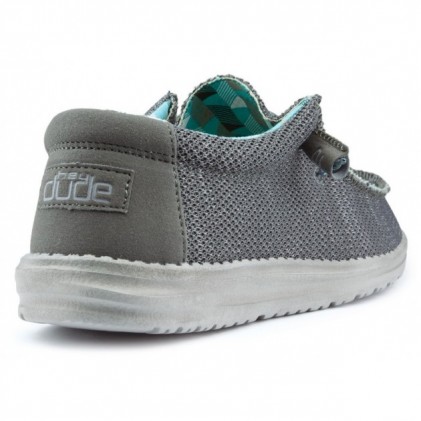 DUDE WALLY SOX M SCHUHE CHARCOAL