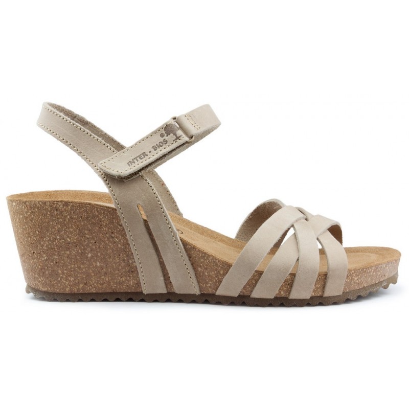 INTERBIOS DENON Sandalen BEIGE