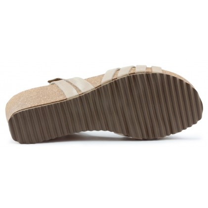 INTERBIOS DENON Sandalen BEIGE