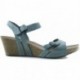 INTERBIOS W komfortablen Keil Sandalen JEANS