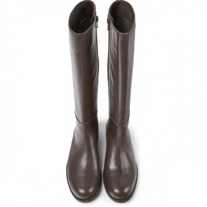 CAMPER HOHE STIEFEL K400451 BROWN