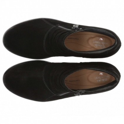 CLARKS SHAYLIN UP STIEFELETTEN BLACK