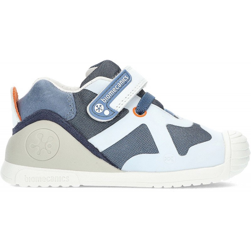 BIOMECHANICS BABY JUNGEN SNEAKERS 222131 BLAU UND WEISS AZUL_BLANCO