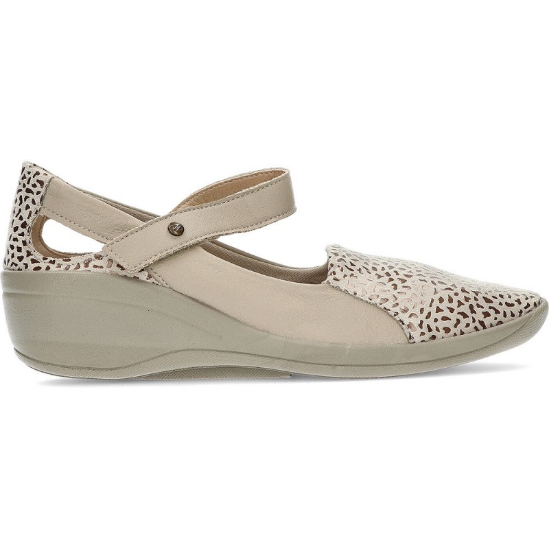ARCOPEDIC CLIP BALLERINAS 4835 TAUPE TAUPE