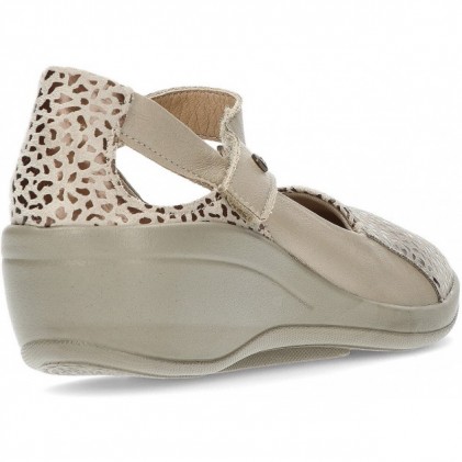 ARCOPEDIC CLIP BALLERINAS 4835 TAUPE TAUPE