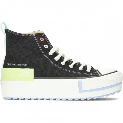 HOHE SNEAKER VICTORIA 1061128 NEGRO
