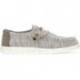 DUDE WALLY STRETCH-SCHUHE LIME_STONE