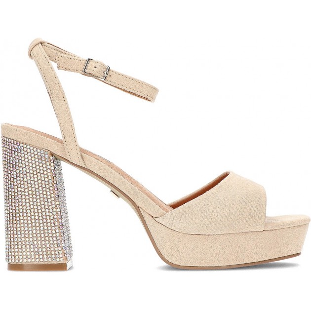 MARIAMARE SANDALEN MIT DIAMANTABSATZ 68341 NUDE MARIAMARE SANDALEN MIT DIAMANTABSATZ 68341 NUDE