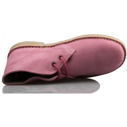 Arancha pisacacas safari unisex Lederstiefel  ROSA