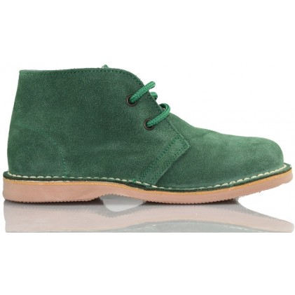 Arancha pisacacas safari unisex Lederstiefel  VERDE