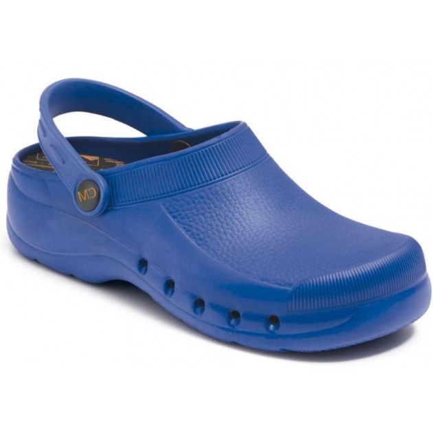 CALZAMEDI Unisex Clogs bequemen anatomischen pvc AZUL