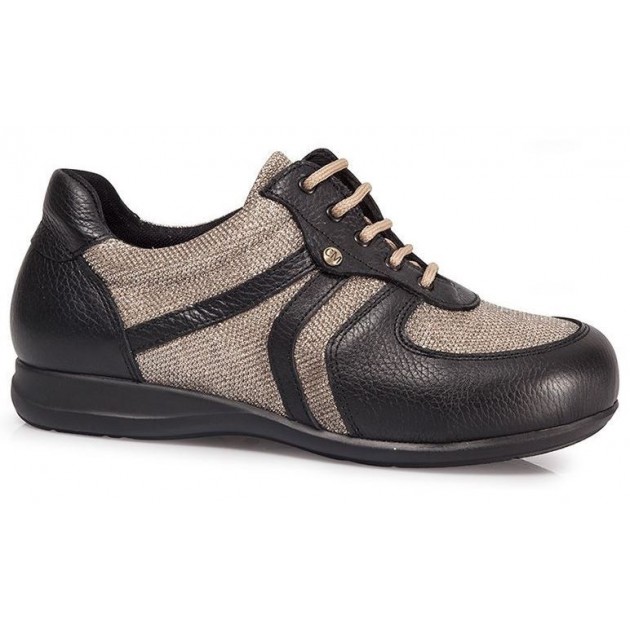 SCHUHE CALZAMEDI DIABETISCHE ELASTISCHE SCHAUFEL W BEIGE