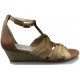 PAKER talon recouvert de santal  MARRON