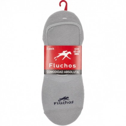 CHAUSSETTES FLUIDE CA0002 GREY_BLUE