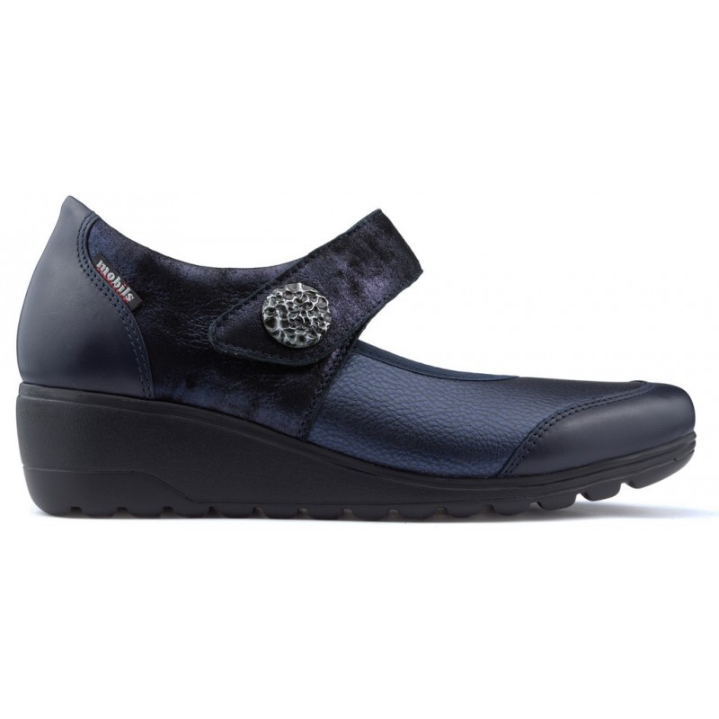 MÉPHISTO BATHILDA MANOLETINS NAVY