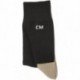 CHAUSSETTES CALZAMEDI UNISEXE 9625 SPÉCIAL DIABÉTIQUE BLACK