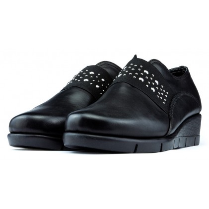 Chaussures THE FLEXX PAN GRATT BLACK