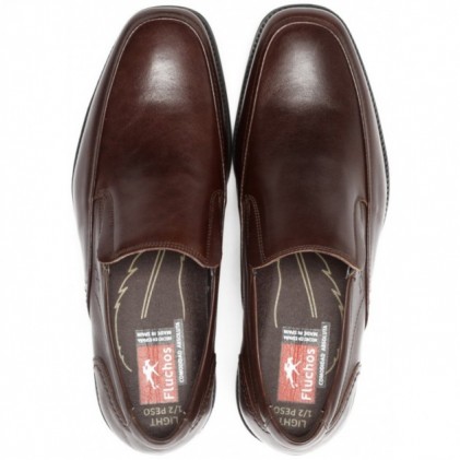 FLUCHOS 7996 MALLORCA RAFAEL MOCASIN HOMME CAFE