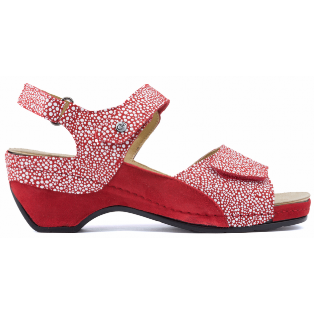 CALZAMEDI sandale confortable oignons spéciales RED CALZAMEDI sandale confortable oignons spéciales RED
