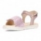 SANDALE GEOX HAITI J028ZA PINK