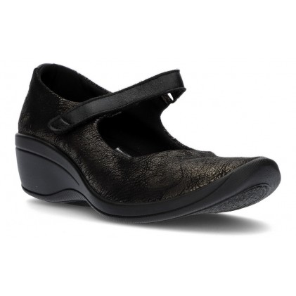 MANOLETINES À COIN ÉLASTIQUE ARCOPEDICO W BLACK