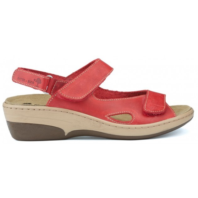 Sandales Interbios Flower 6545 ROJO Sandales Interbios Flower 6545 ROJO