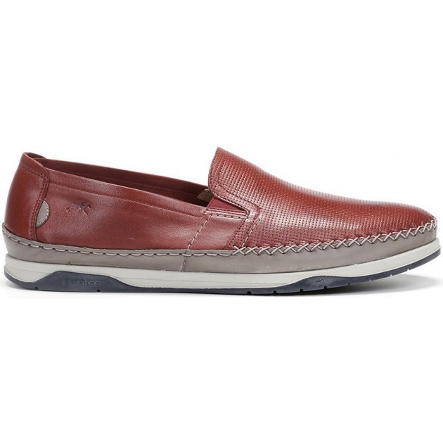 FLUCHOS F0814 HAVANA KENDAL MOCASIN HOMME TERRACOTA_GRIS FLUCHOS F0814 HAVANA KENDAL MOCASIN HOMME TERRACOTA_GRIS
