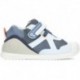 SNEAKERS BÉBÉ GARÇON BIOMÉCANIQUE 222131 BLEU ET BLANC AZUL_BLANCO