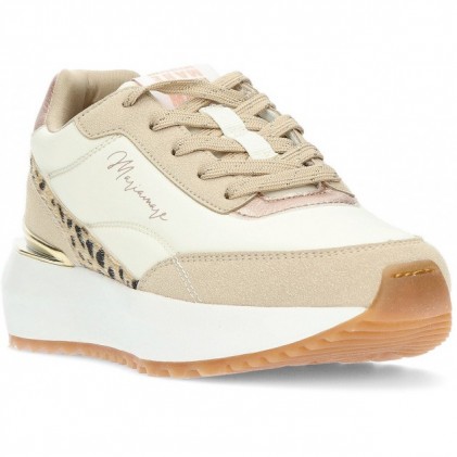 BASKETS MARIAMARE 63306 COULEUR BEIGE BEIGE