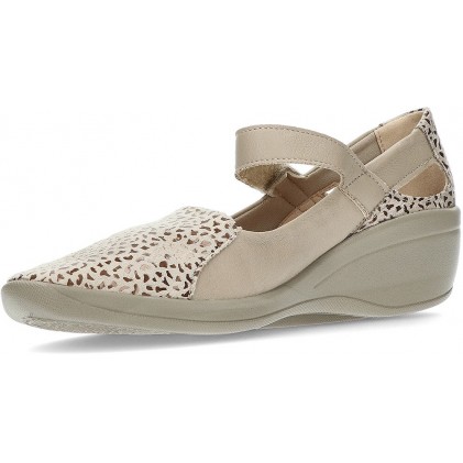 BALLERINES À CLIP ARCOPEDIC 4835 TAUPE TAUPE