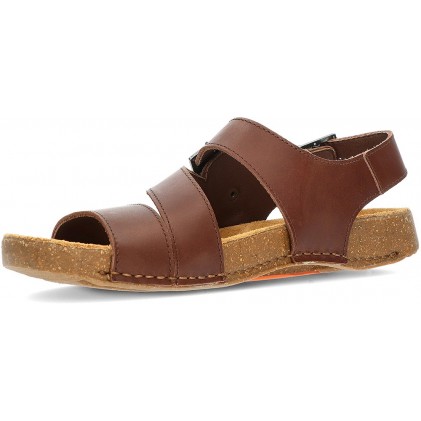 SANDALES ART 0999 EN COULEUR MARRON BROWN