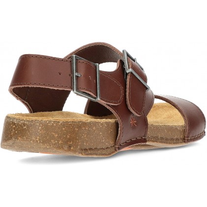 SANDALES ART 0999 EN COULEUR MARRON BROWN