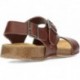 SANDALES ART 0999 EN COULEUR MARRON BROWN