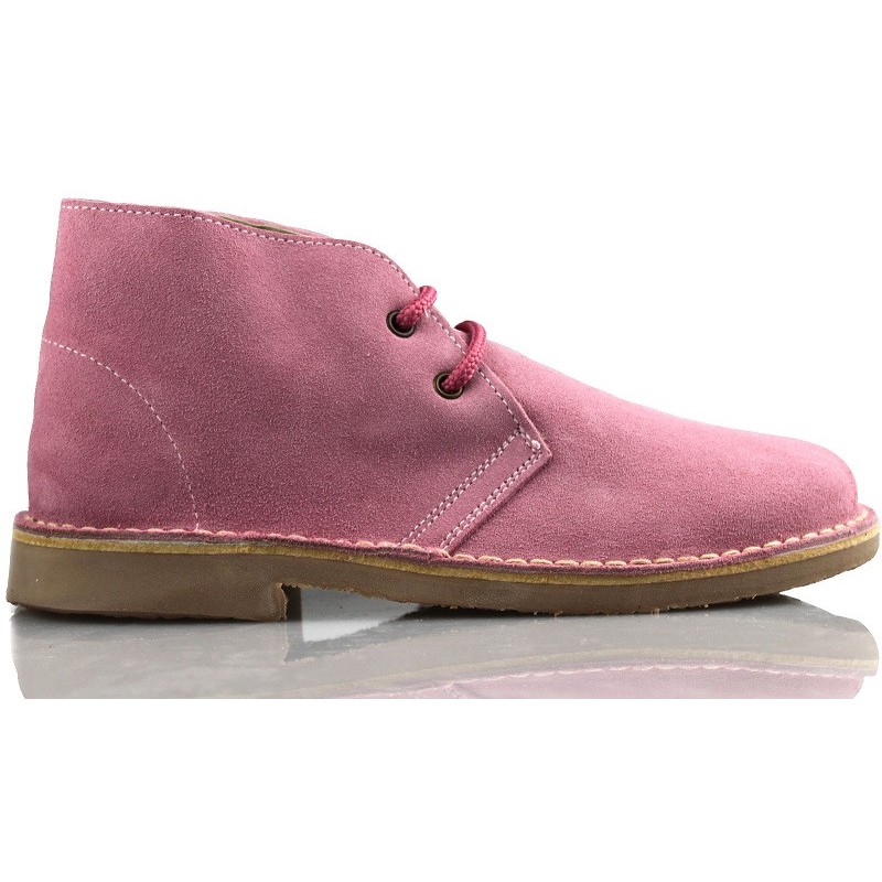 Safari botte en cuir unisexe de ARANCHA  ROSA