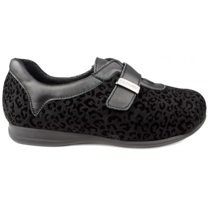 CHAUSSURES CALZAMEDI VELCRO TIGRE W  NEGRO