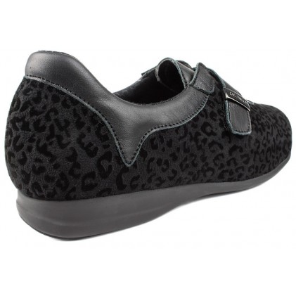 CHAUSSURES CALZAMEDI VELCRO TIGRE W  NEGRO