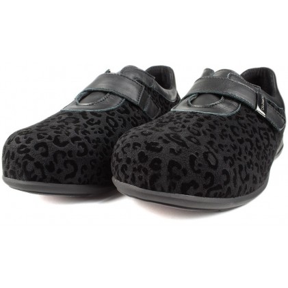 CHAUSSURES CALZAMEDI VELCRO TIGRE W  NEGRO