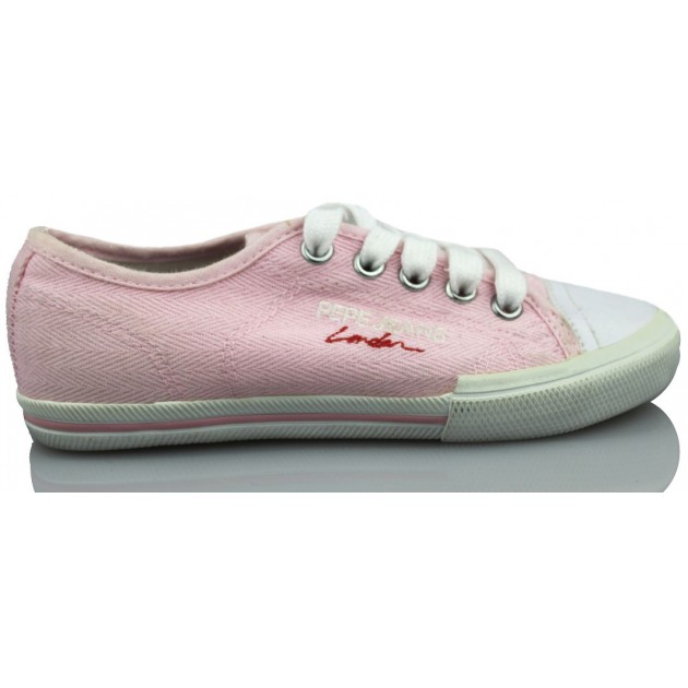 PEPE JEANS JUNIOR LOW CUT ROSA