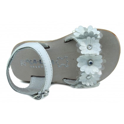 OCA LOCA patent leather sandal  BLANCO